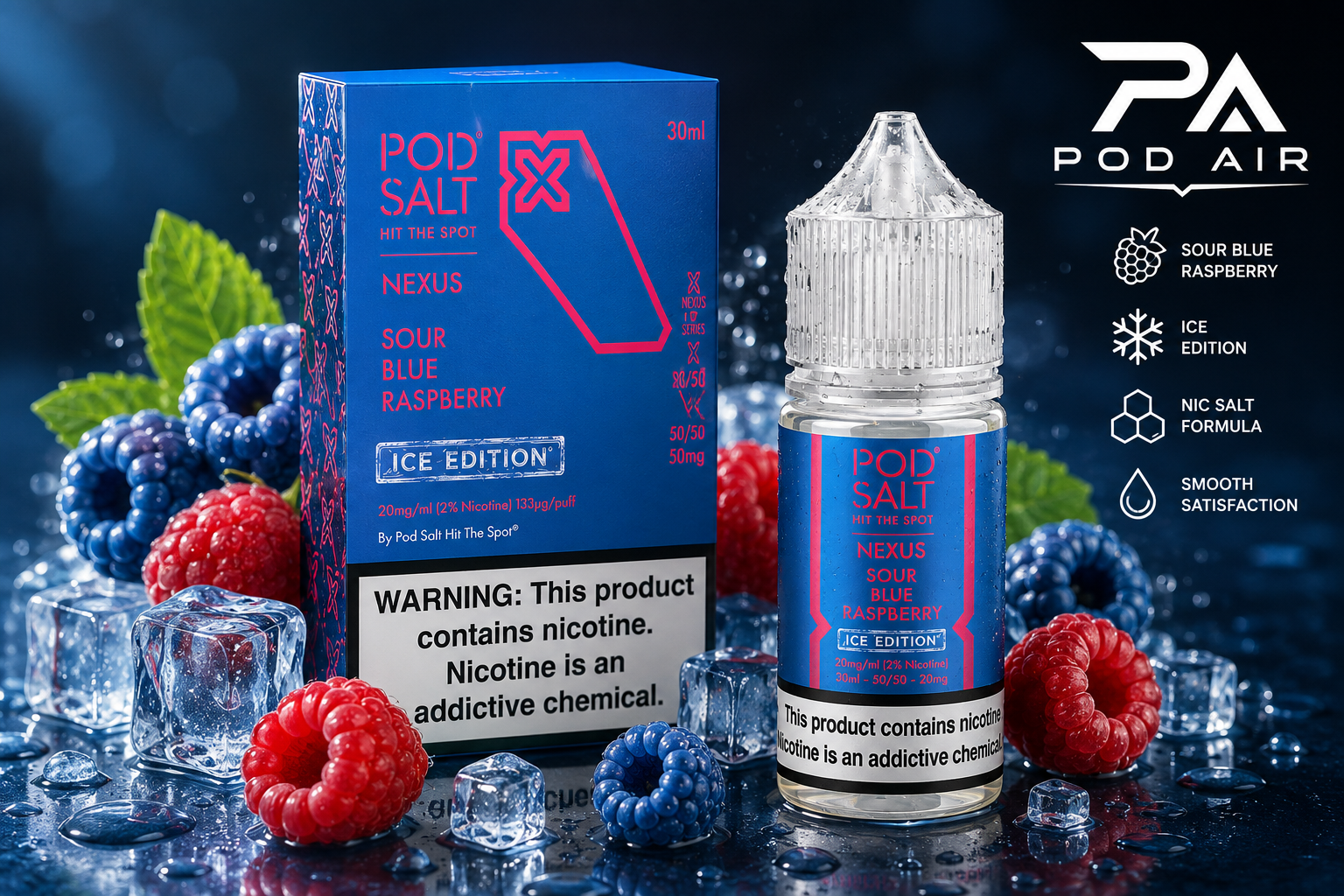 خرید پاد سالت POD SALT؛ بررسی انواع طعم‌ها و نکات انتخاب
