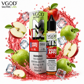 سالت ویگاد میکس دوسیب یخ VGOD Mix Iced Double Apple SaltNic E-Liquid 30ml