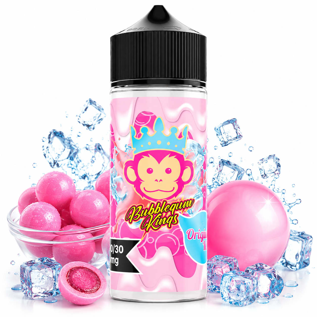 جویس آدامس بادکنکی یخ دکتر ویپز (120 میل) Dr Vapes Bubblegum Kings Original Ice