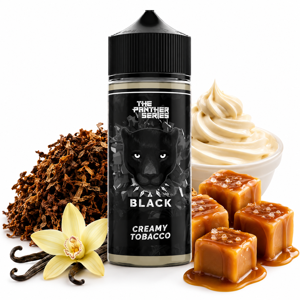 جویس تنباکو وانیل کارامل دکتر ویپز (120میل) Dr Vapes Black
