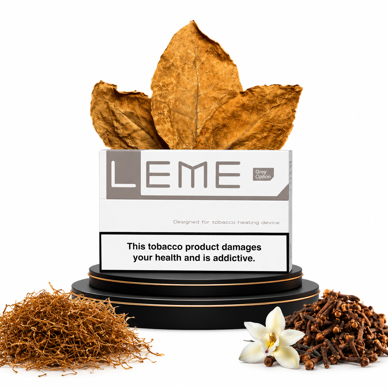 فیلتر سیگارآیکاس برند لمه گری | LEME Heated Tobacco gray Option