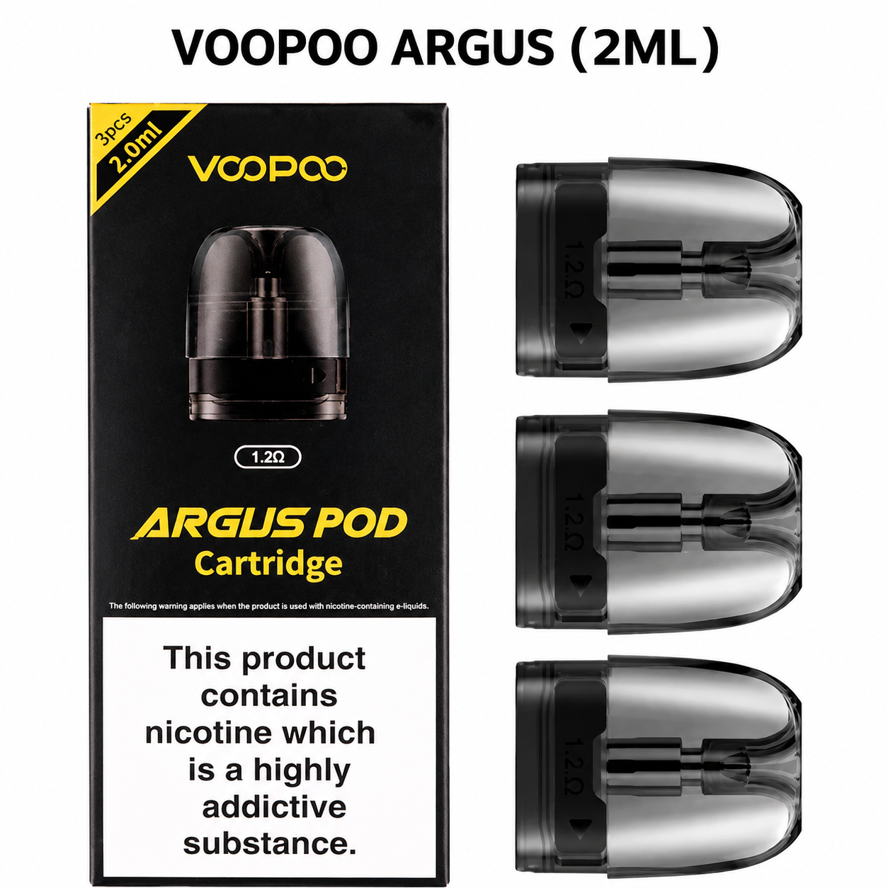 کارتریج آرگاس پاد ووپو | VOOPOO Argus Pod Cartridge