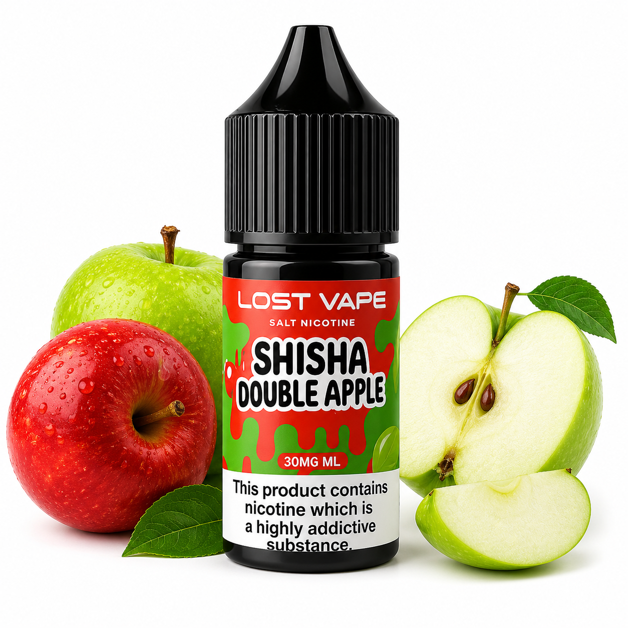 سالت نیکوتین دوسیب کمپانی لاست ویپ | Lost Vape  Double Apple Salt Nicotin 10 ML