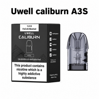 کارتریج کالیبرن ای 3 اس یوول | Uwell Caliburn A3S Pod Cartridge