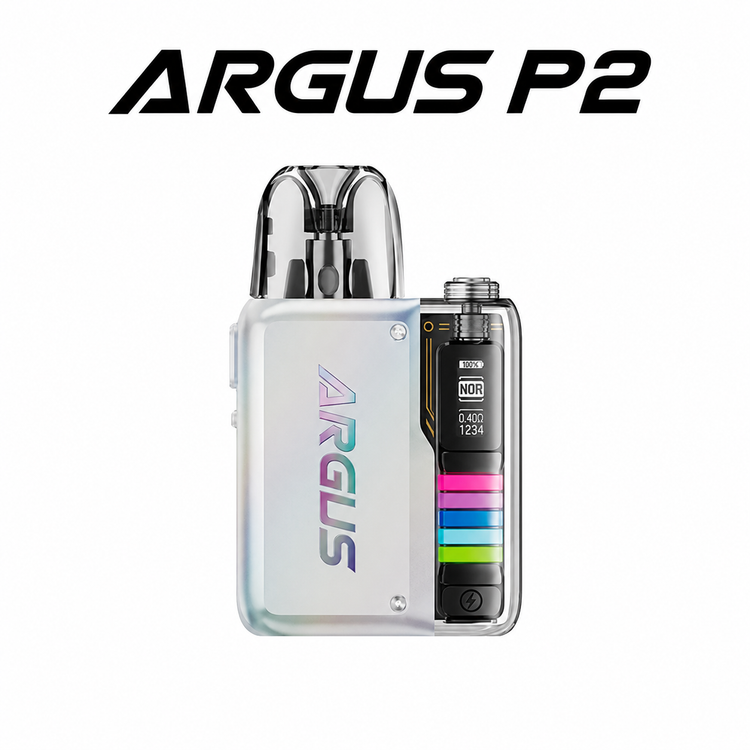 پاد ماد ووپو Argus P2 رنگ نقرهای Colorful Silver