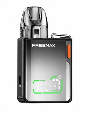 پاد سیستم Freemax Rexa SQ رنگ مشکی با نمایشگر لمسی و طراحی مینیمال تصویر رنگ Black پاد فریمکس رکسا اسکیو با بدنه مات