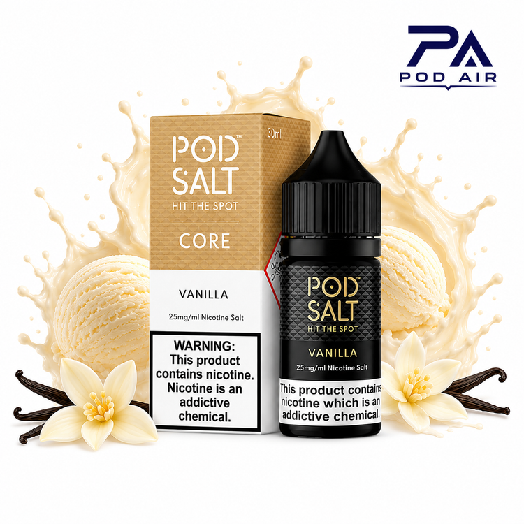 سالت وانیلی پاد سالت Pod Salt Vanilla با طعم وانیل خامهای