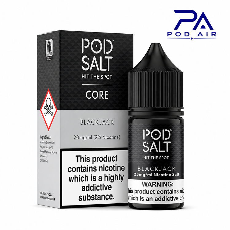 جویس سالت پادسالت Pod Salt Blackjack طعم بلک جک