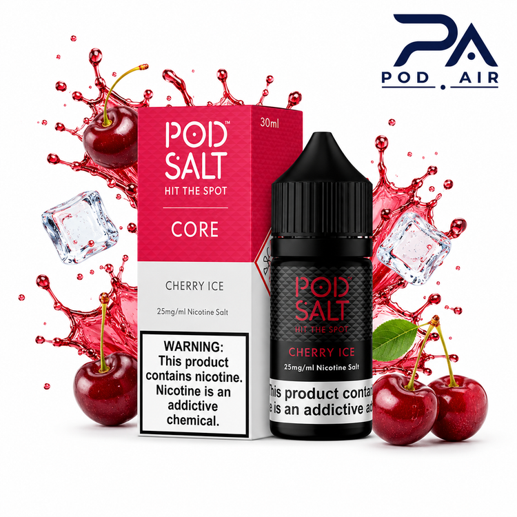 سالت نیکوتین پاد سالت Cherry Ice با طعم گیلاس یخ