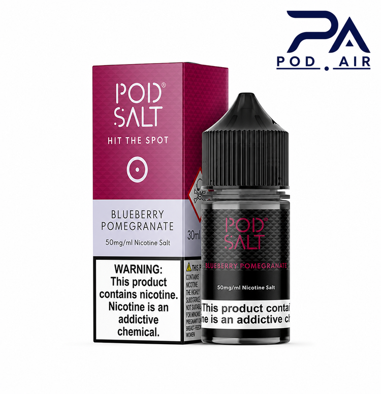 خرید سالت پاد سالت بلوبری انار Pod Salt Blueberry Pomegranate