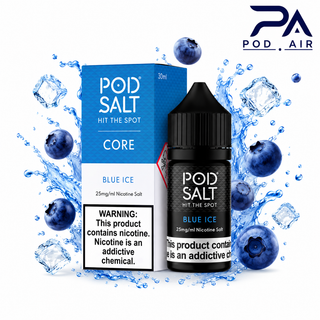 سالت نیکوتین پاد سالت بلو آیس Blue Ice طعم بلوبری یخ