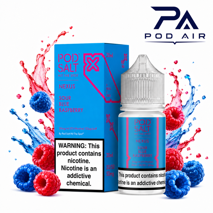 خرید جویس سالت پاد سالت بلو رزبری Pod Salt Blue Raspberry با طعم تمشک آبی