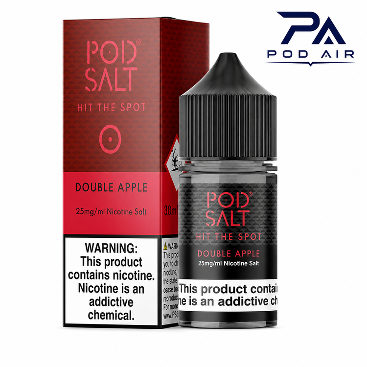 پاد سالت دابل اپلPod Salt Double Appleطعم سیب سبز و سیب قرمز