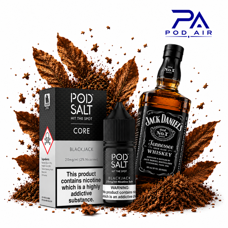 جویس سالت پادسالت Pod Salt Blackjack با طعم شیرین و رایحه بلک جک