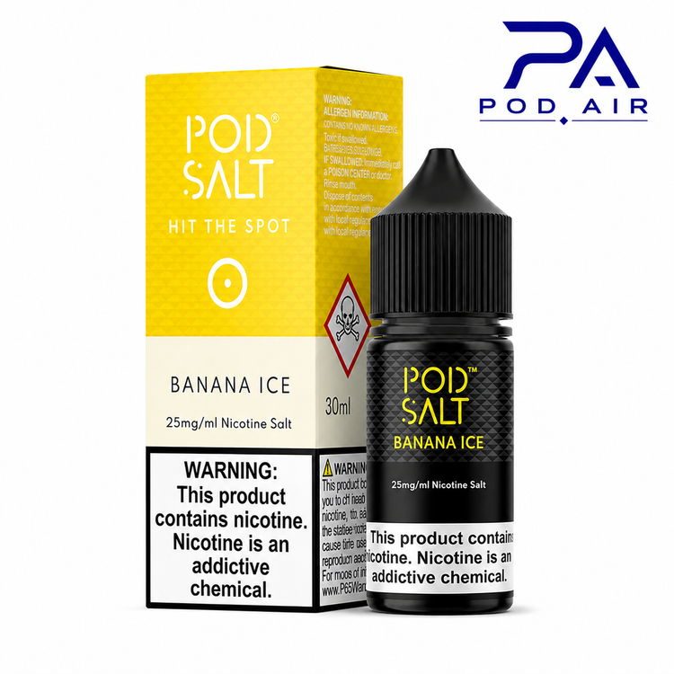 خرید جویس سالت پاد سالت Pod Salt Banana Ice با طعم موز شیرین و خنککننده