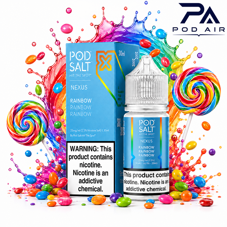 خرید جویس سالت پادسالت Pod Salt Rainbow طعم آبنبات رنگی