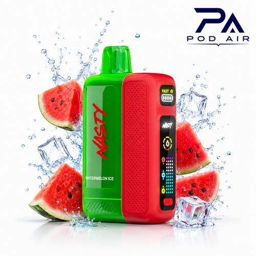 پاد یکبار مصرف نستی بولت ۵۰ هزار پاف هندوانه یخ Nasty Bolt 50K Watermelon Ice