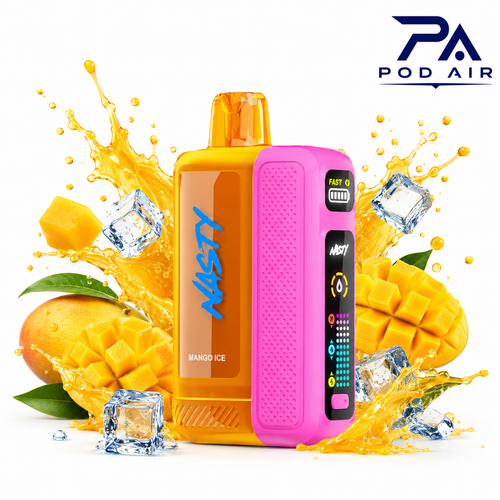 پاد یکبار مصرف نستی بولت ۵۰ هزار پاف انبه یخ Nasty Bolt 50K Mango Ice