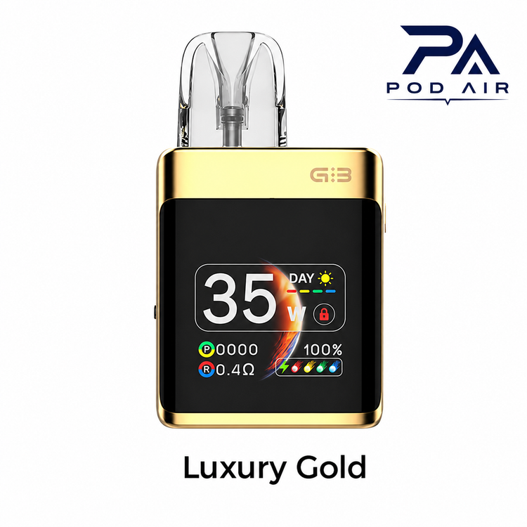 پاد کالیبرن جی ۳ پرو کوکو یوول رنگ طلایی Luxury Gold | UWELL Caliburn G3 Pro KOKO