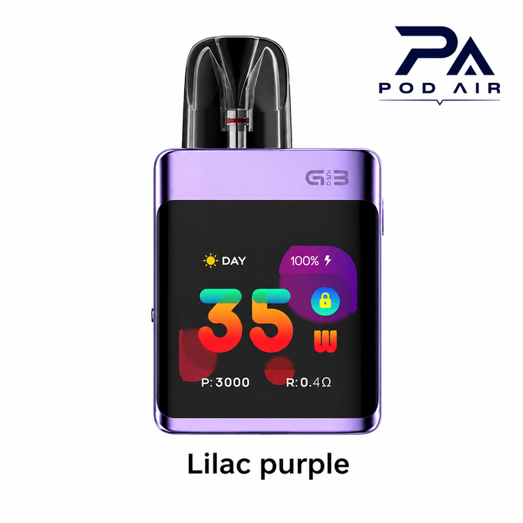 پاد کالیبرن جی ۳ پرو کوکو یوول رنگ بنفش یاسی Lilac Purple | UWELL Caliburn G3 Pro KOKO