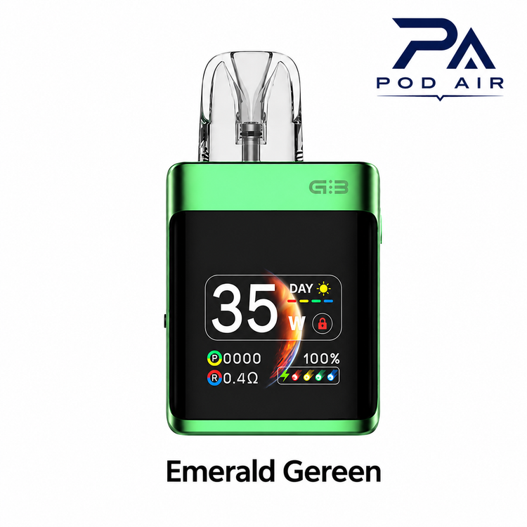پاد کالیبرن جی ۳ پرو کوکو یوول رنگ سبز زمردی Emerald Green | UWELL Caliburn G3 Pro KOKO