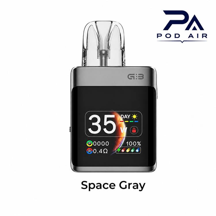 پاد کالیبرن جی ۳ پرو کوکو یوول رنگ خاکستری فضایی Space Gray | UWELL Caliburn G3 Pro KOKO