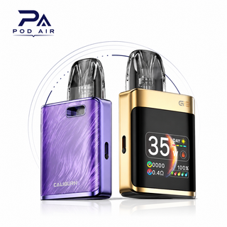 پاد کالیبرن جی ۳ پرو کوکو یوول با نمایش طراحی، رنگبندی و نمایشگر رنگی | UWELL Caliburn G3 Pro KOKO