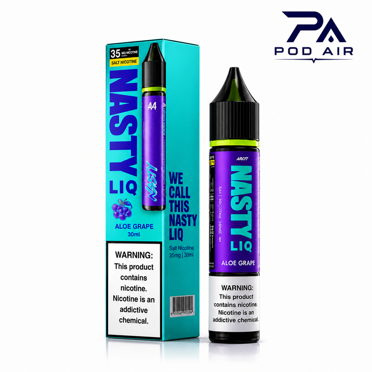 خرید سالت Nasty Liq Aloe Grape با طعم آلوئه ورا و انگور