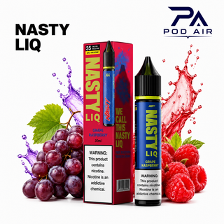 سالت نستی لیک انگور تمشک Nasty Liq Grape Raspberry 30ml