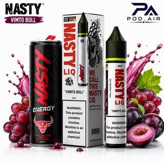سالت نستی ویمتو بول | Nasty Liq Vimto Bull Nic Salt 30ml نوشابه انرژی زا