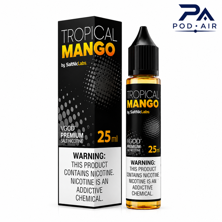 خرید سالت ویگاد تروپیکال انبه | VGOD SaltNic Labs Tropical Mango Nic Salt 25ml