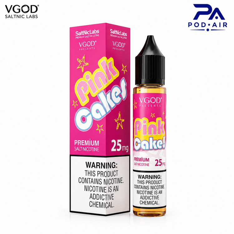 خرید سالت ویگاد پینک کیک اورجینال | VGOD SaltNic Labs Pink Cake Nic Salt