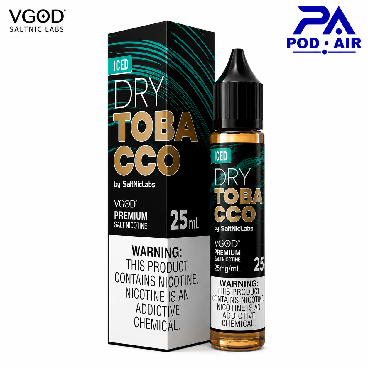 خرید سالت ویگاد آیس درای توباکو حجم 30 میلیلیترIced Dry Tobacco