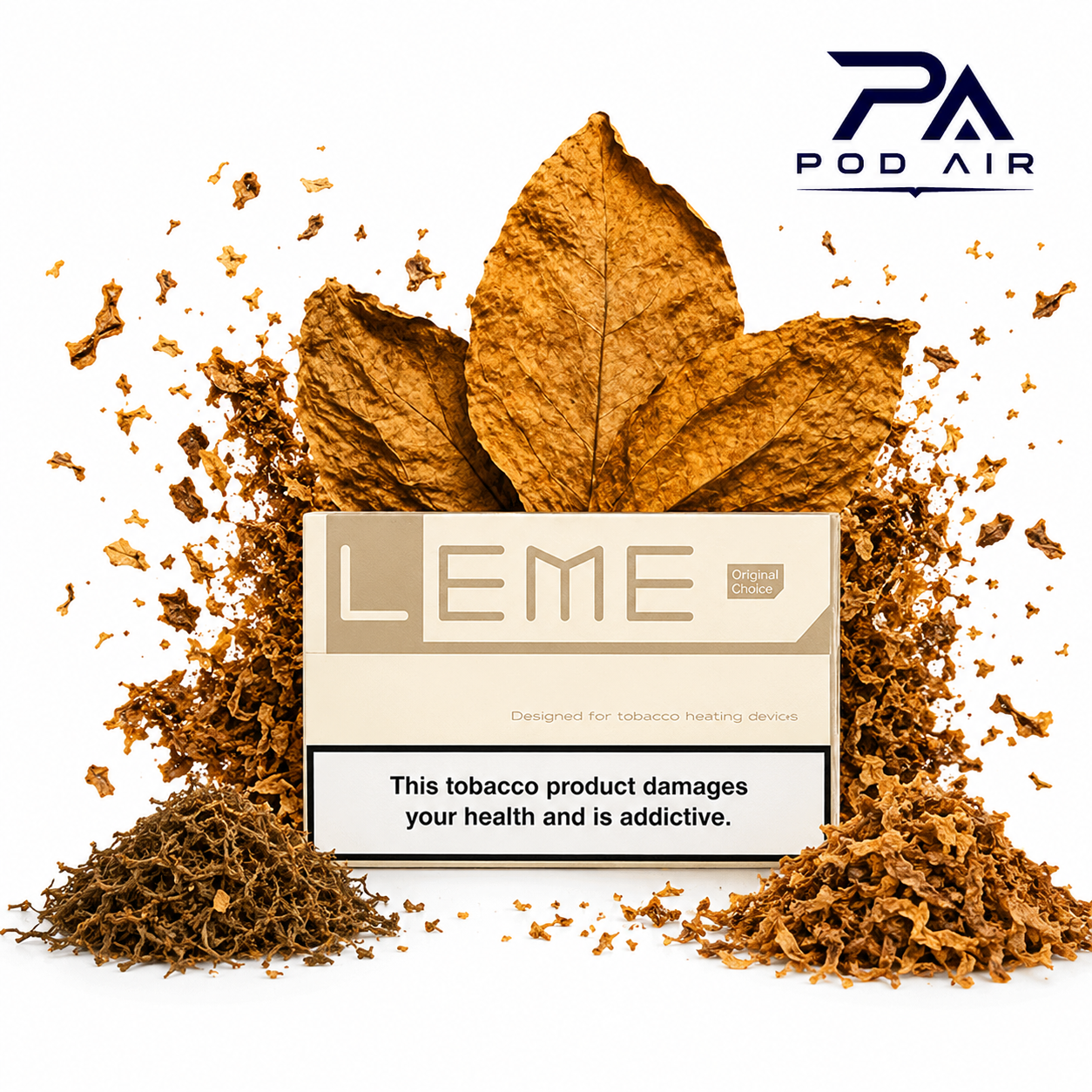 خرید فیلتر سیگار آیکاس لمه رگولار LEME Heated Tobacco Regular Option با طعم تنباکوی کلاسیک و رایحه اصیل