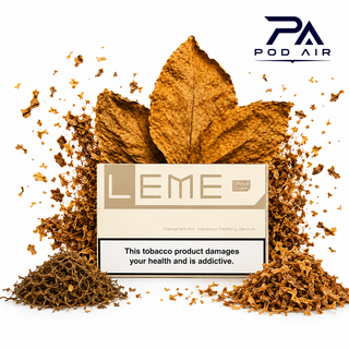 خرید فیلتر سیگار آیکاس لمه رگولار LEME Heated Tobacco Regular Option با طعم تنباکوی کلاسیک و رایحه اصیل