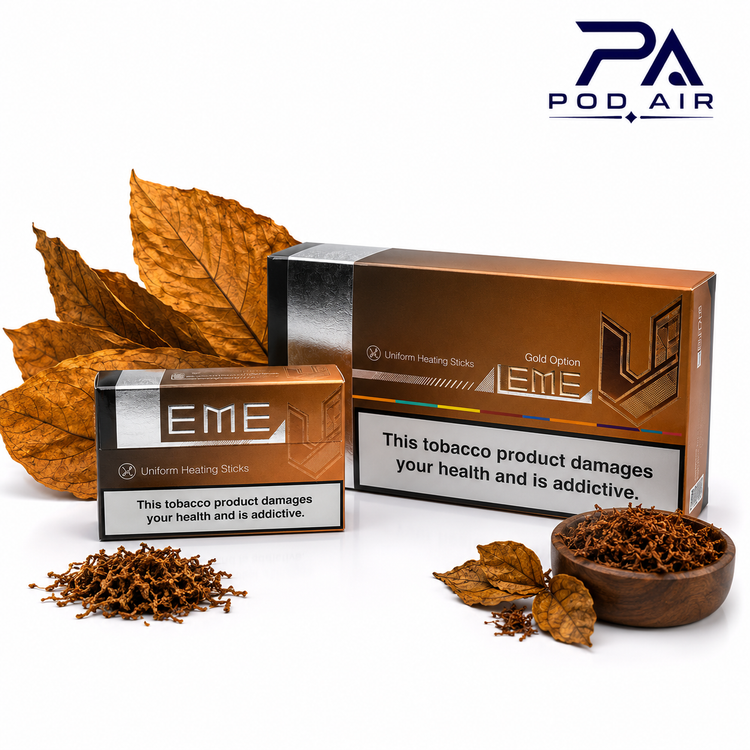 خرید TEREA Leme Gold مخصوص IQOS ILUMA با رایحه تنباکوی لطیف