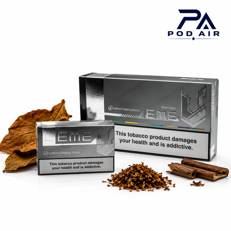 خرید TEREA Leme Silver سازگار با IQOS ILUMA با رایحه تنباکوی کلاسیک