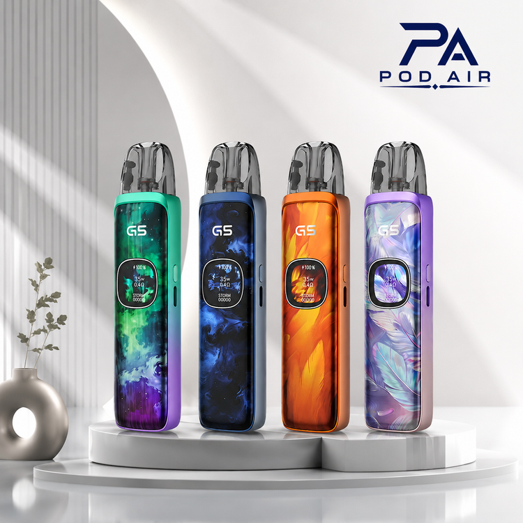 پاد ماد یوول کالیبرن G5 رنگ مشکی کربن با نمایشگر رنگیUwell Caliburn G5