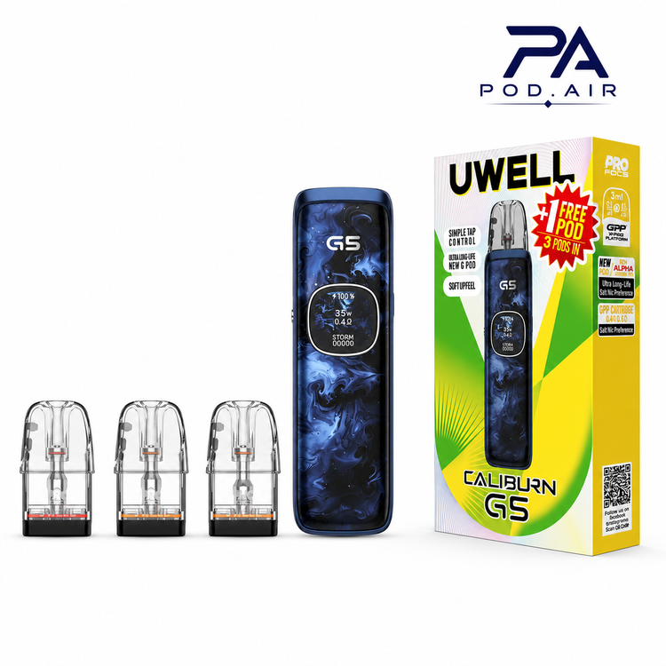 خرید پاد ماد Uwell Caliburn G5 اورجینال با طراحی حرفهای