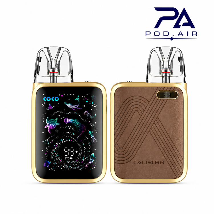 Golden Brown: پادسیستم یوول کالیبرن G5 KOKO رنگ Golden Brown با طراحی چرمی