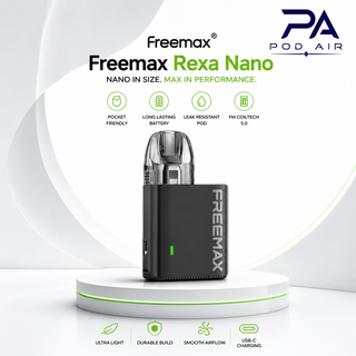 پاد سیستم فریمکس رکسا نانو Freemax Rexa Nano اورجینال با باتری قدرتمند، طراحی جمعوجور و عملکرد پایدار