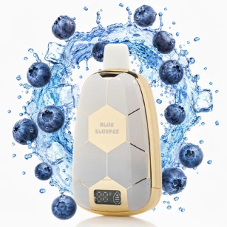 پاد یکبار مصرف رونالدینیو 15000 پاف طعم تمشک آبی یخ Blue Razz Ice