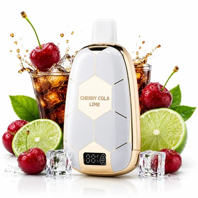 پاد یکبار مصرف رونالدینیو 15000 پاف طعم نوشابه آلبالو لیمو Cherry Cola Lime