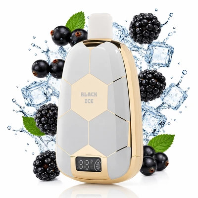 پاد یکبار مصرف رونالدینیو 15000 پاف طعم شاتوت یخ Black Ice