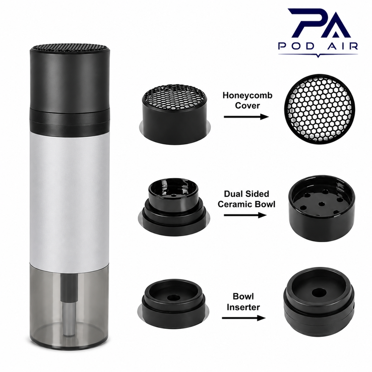 قطعات قلیان ماشینی مسافرتی هوکاPortable Travel Hookah