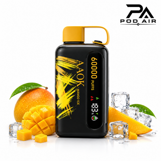 خرید پاد یکبارمصرف AAOK مدل Mango Ice با طعم انبه خنک