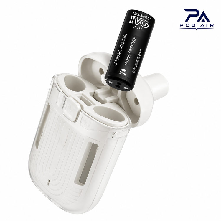پاد یکبار مصرف آی وی جی آی 3000هزار پاف IVG Air 2 in 1 Pod Kit