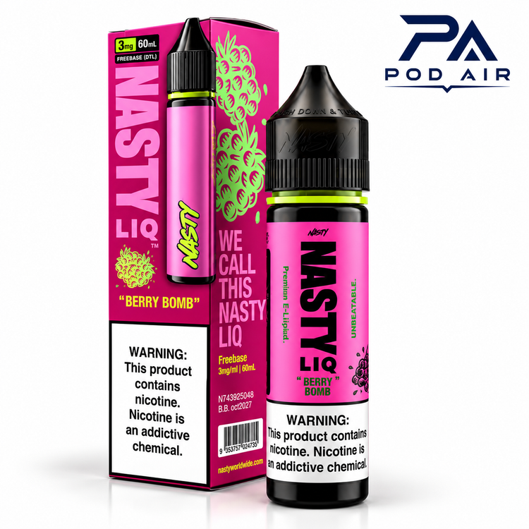 جویس Nasty Liq Berry Bomb با طعم میوههای بری