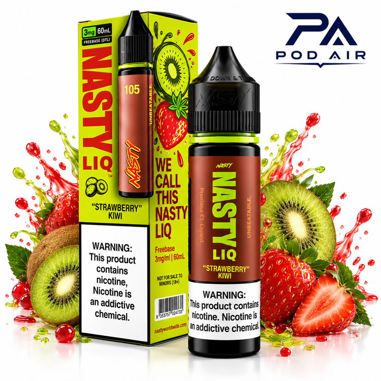جویس توت فرنگی کیوی Nasty Liq نستی