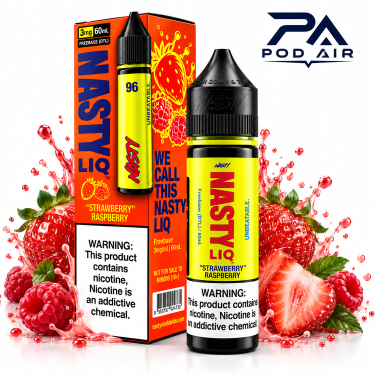جویس توت فرنگی تمشک Nasty Liq نستی